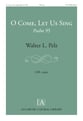 O Come, Let Us Sing SAB choral sheet music cover